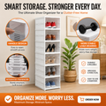 6-Tier Foldable Shoe Storage – Best Selling Shoe Rack in Sri Lanka 🇱🇰