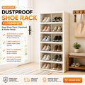 Double Layer Foldable Shoe Storage Box (6 Layers)
