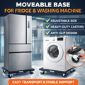 Movable Base For Dryer & Refrigerator - Adjustable 40cm - 80Cm