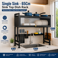 65cm Sink Top Dish Rack