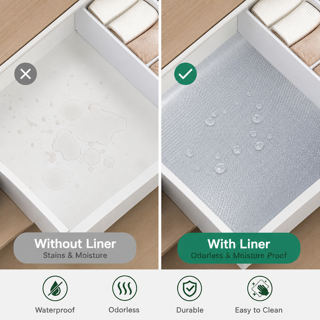 Re Usable Drawer Liners - Length 150cm x Width 45cm
