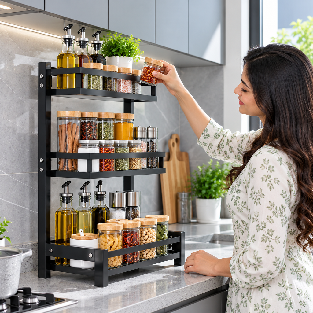 3 Tier Kitchen Spice Rack