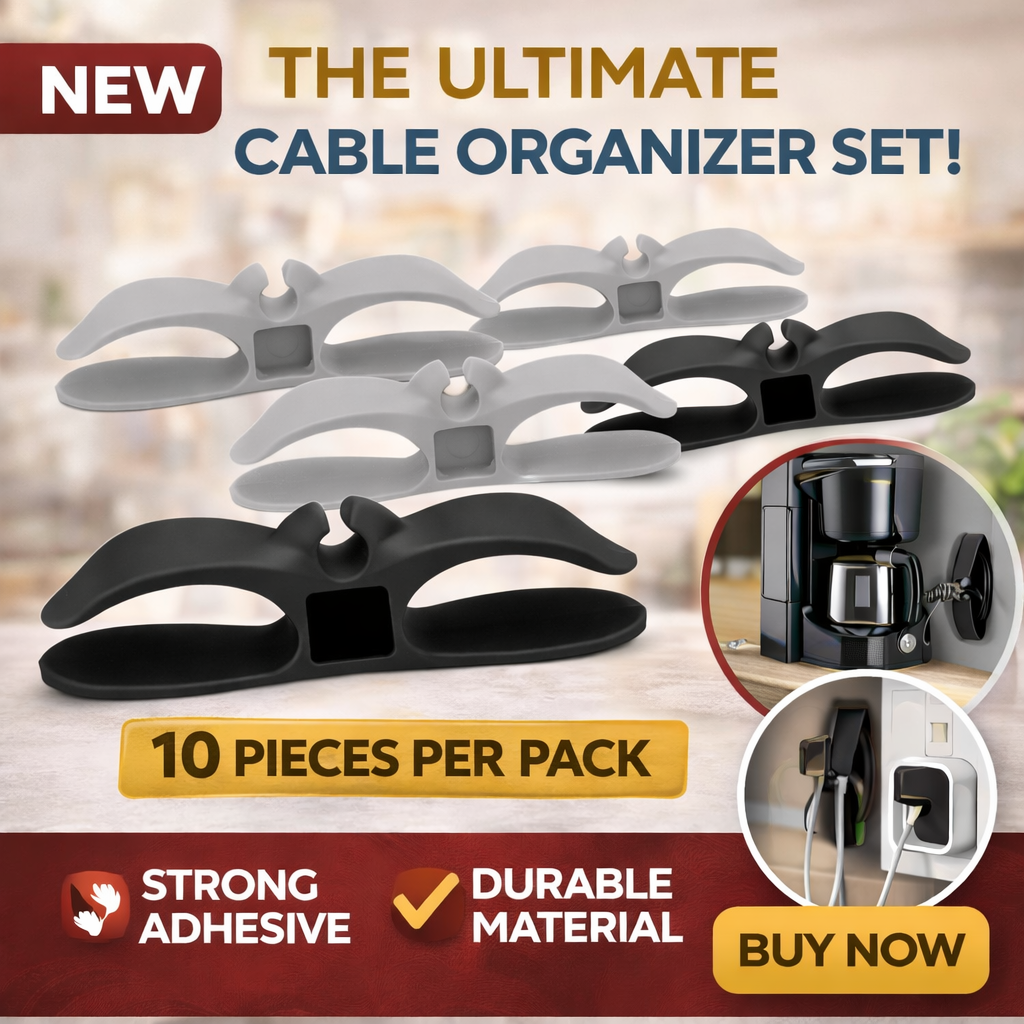 Premium Wire Cable Organizer – 10 PCS Pack - HOT SELLER
